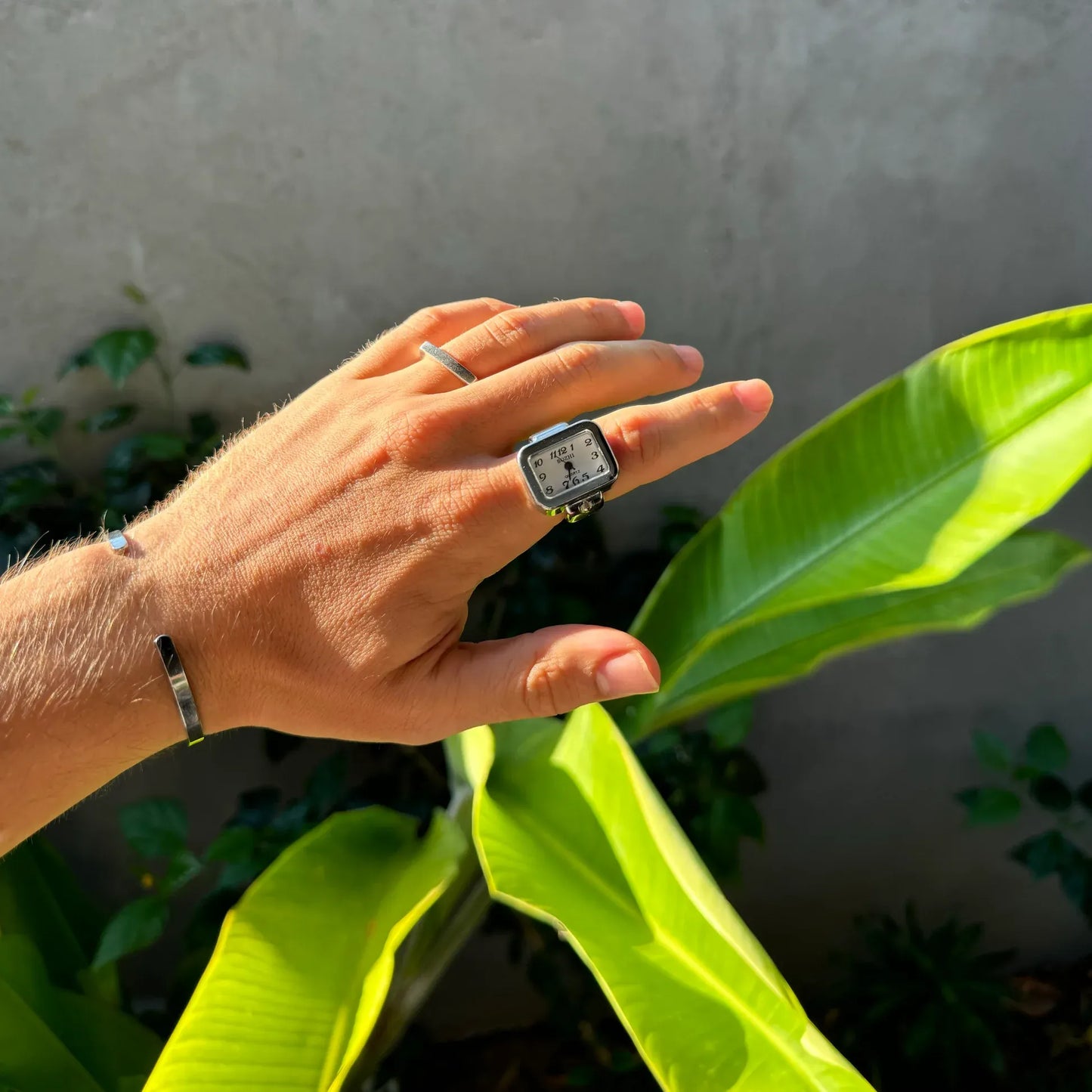 Anillo Vintage | Blanco Plata