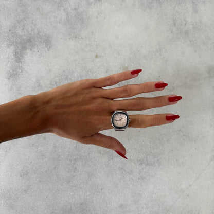Anillo Nautilus | Rosa Plata