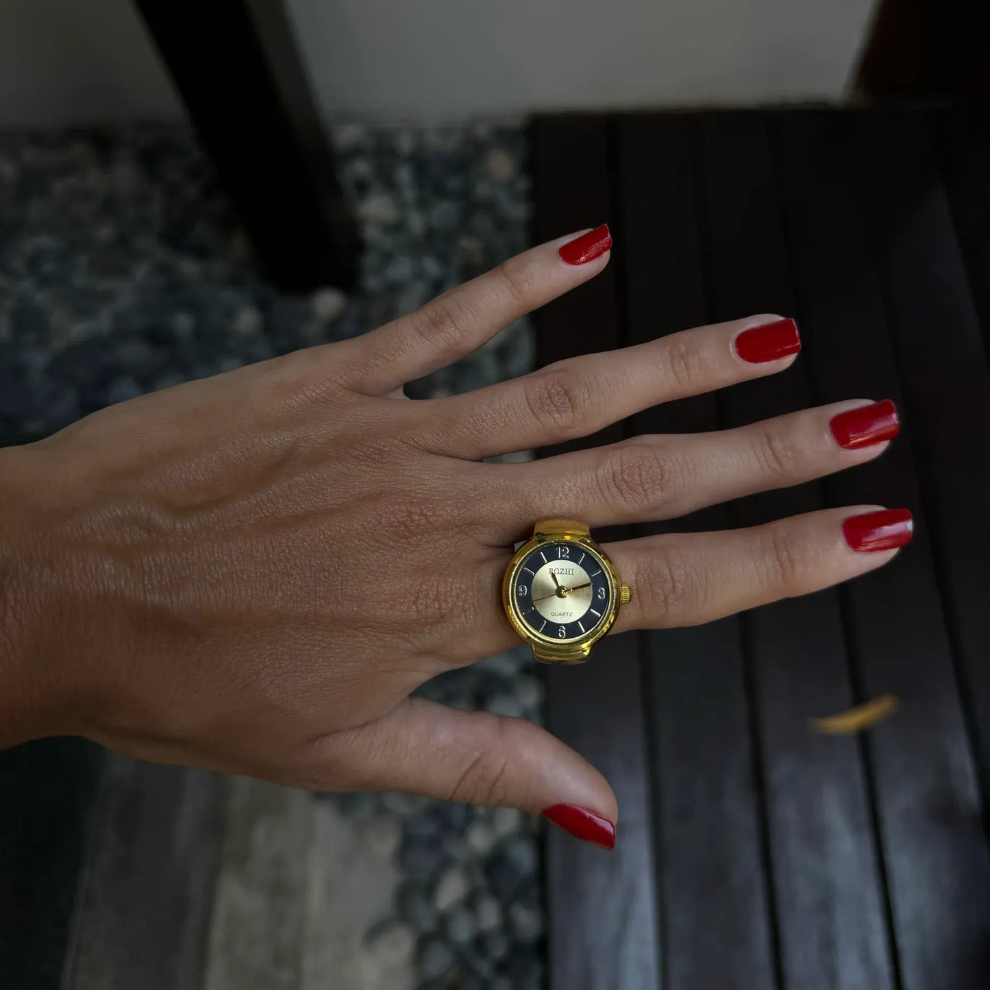 Anillo Medianoche | Negro Oro