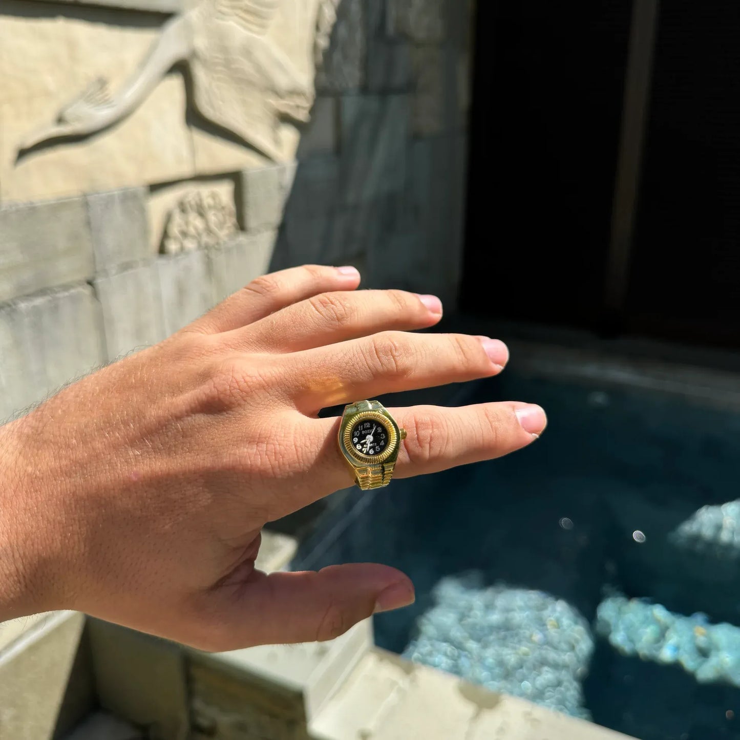 Anillo Milano | Negro Oro