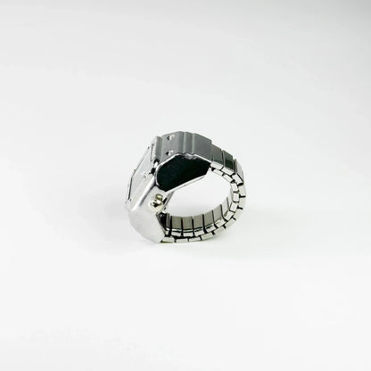 Anillo Santos | Negro Plata