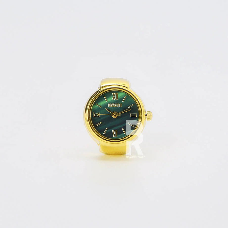 Anillo Novara | Verde Oro