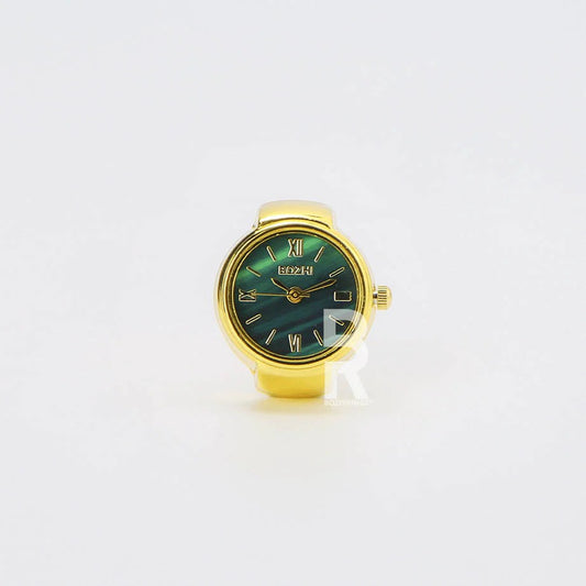 Anillo Novara | Verde Oro