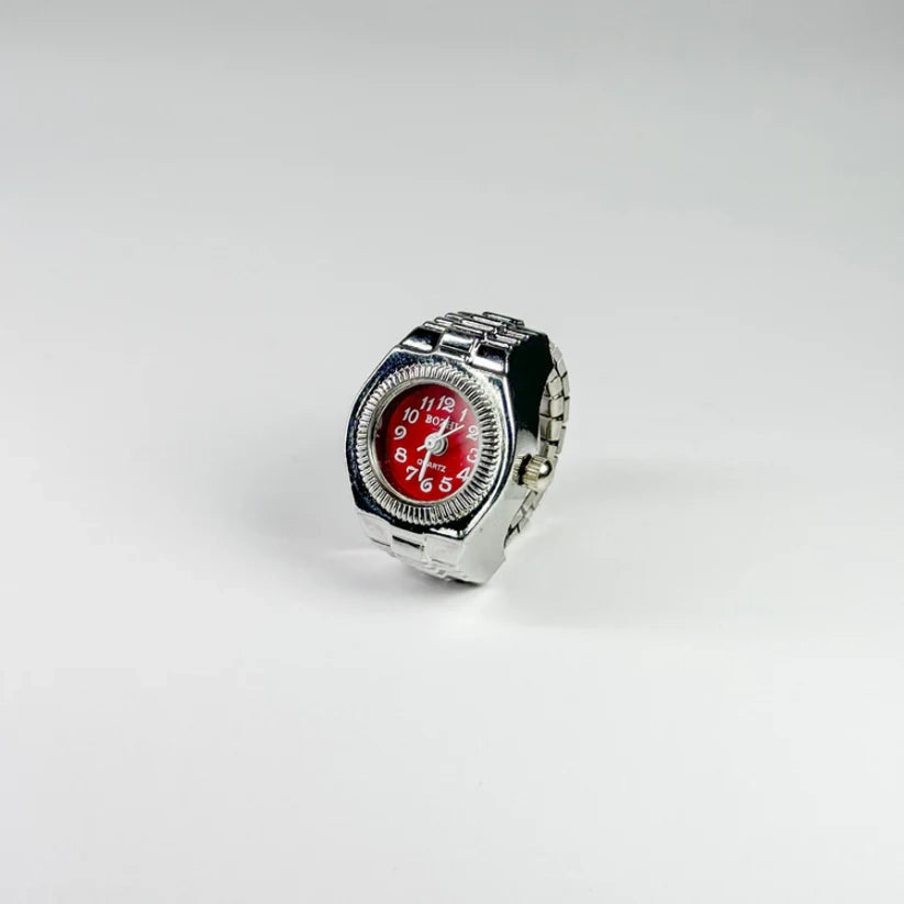 Anillo Milano | Rojo Plata